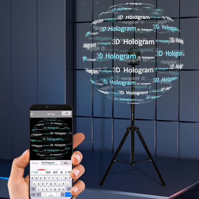 3D Hologram LED Ventilator Projector