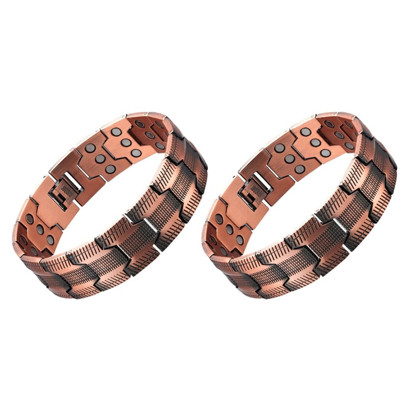 Bracelet en cuivre magnétique ultra résistant