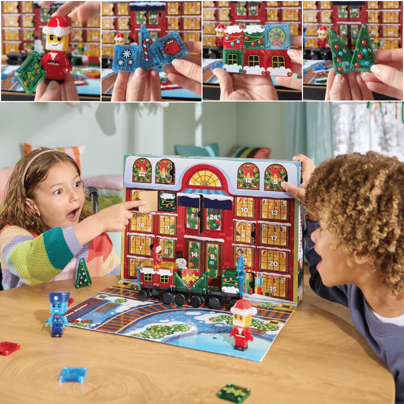 🎅 Magnetische bouwset voor kerstadventskalender