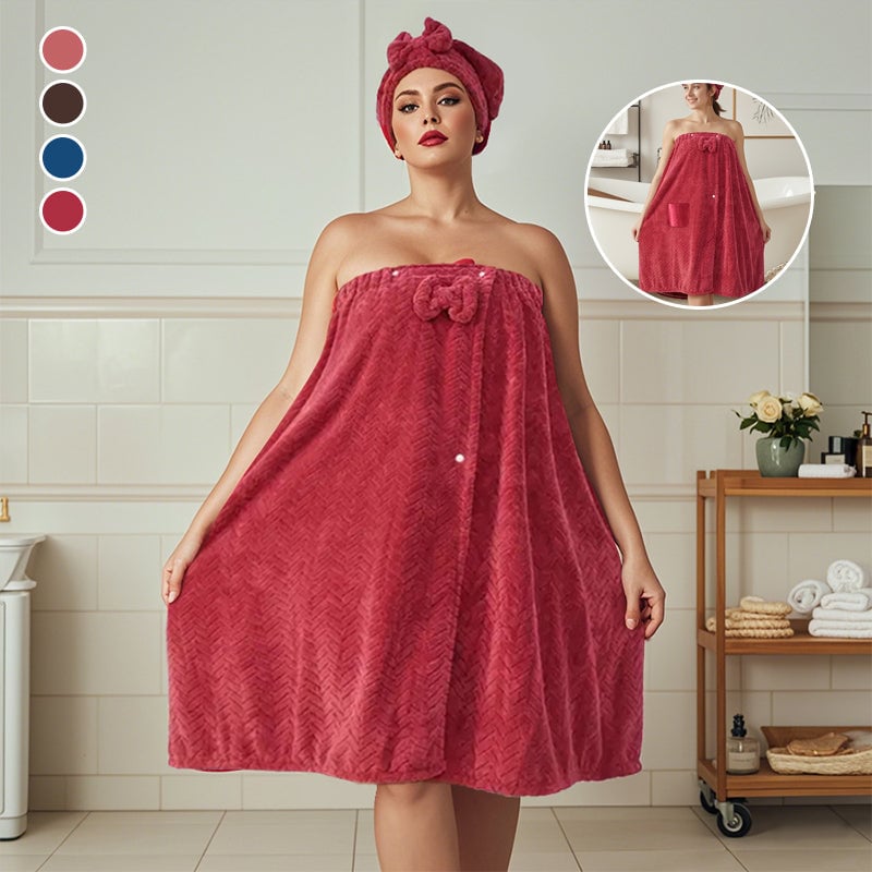 Badhanddoek in effen kleur voor grote maten