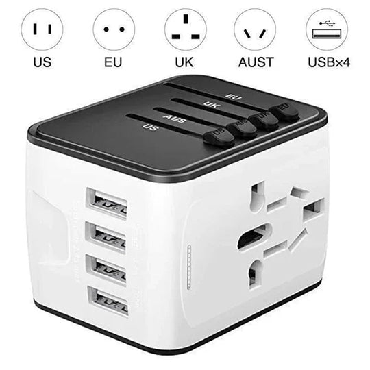 Adaptateur secteur de voyage universel tout-en-un