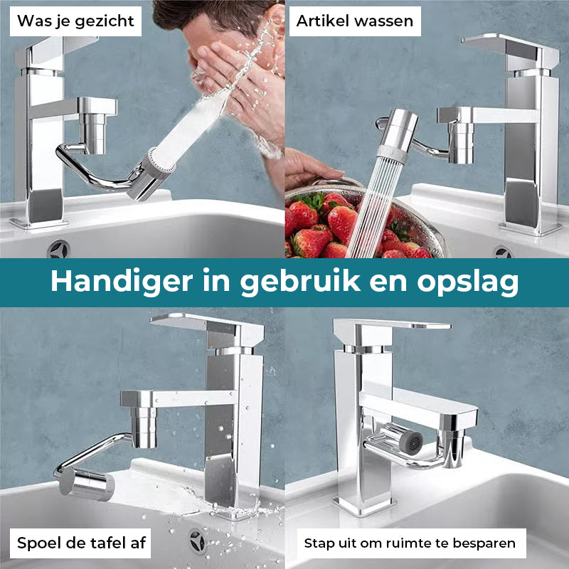 U-vormige universele kraan