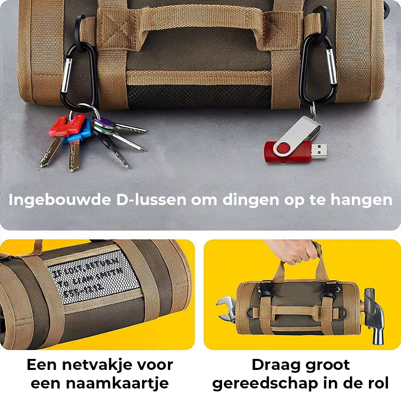 Gereedschapsrol-tasorganizers
