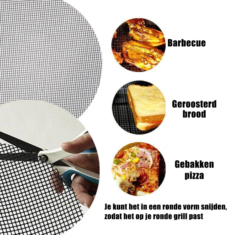 Herbruikbare non-stick PTFE-glasvezelmat