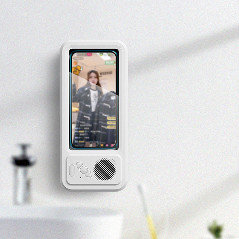 Waterdichte telefooncel voor in de badkamer met Bluetooth-luidspreker