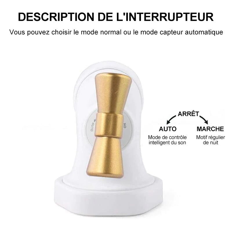 Veilleuse de robinet à induction à DEL