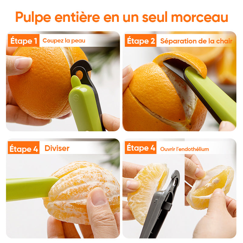 Outil d'épluchage de fruits de cuisine multifonctionnel