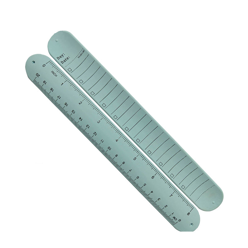 Bracelet mémo réutilisable en silicone