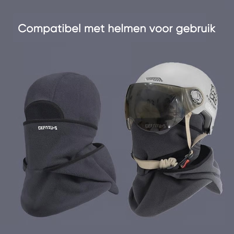 De alles-in-één nekwarmer en fietsmasker