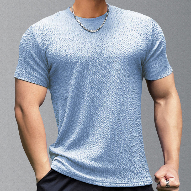 T-shirt athlétique coupe slim pour hommes