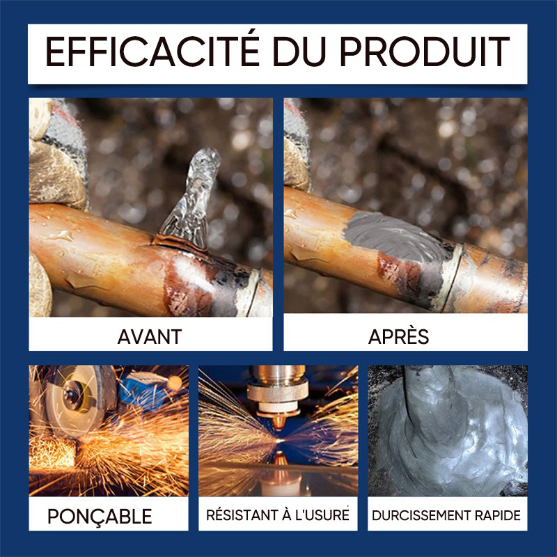 Kit de colle pour fonderie métallique