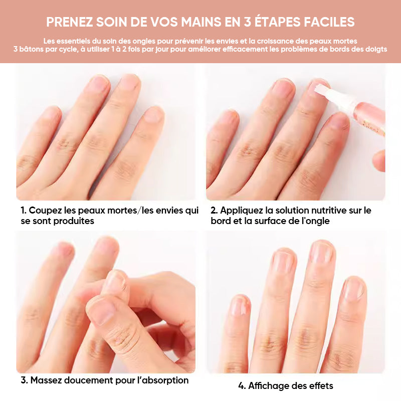 Huile de croissance nutritive pour les ongles