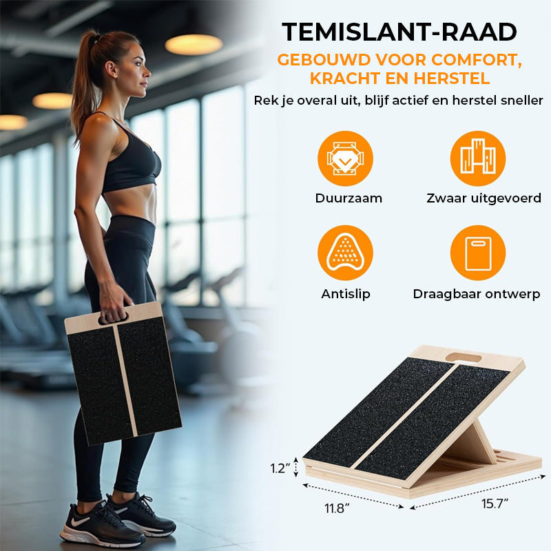 6-hoekige schuine plank & balansplank