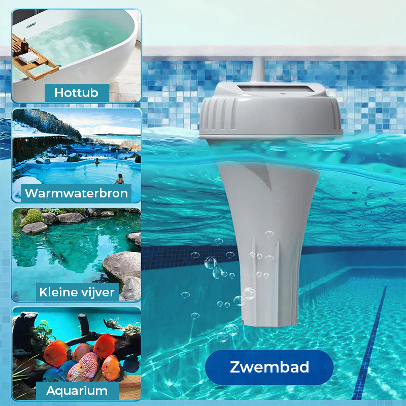 Draadloze zwembadthermometer