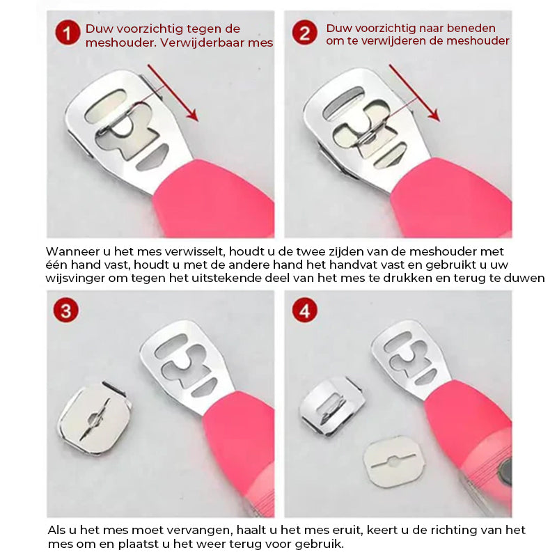 2-in-1 Voetverzorgingstool