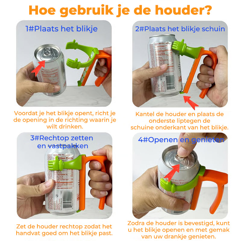 Houder voor frisdrankblikjes