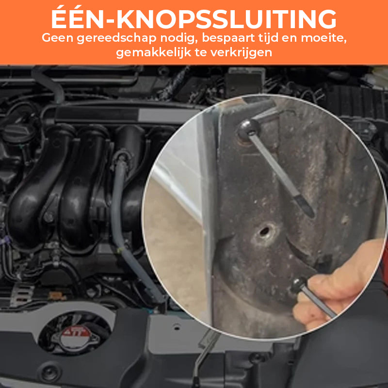 Universele nylon kabelbindergesp