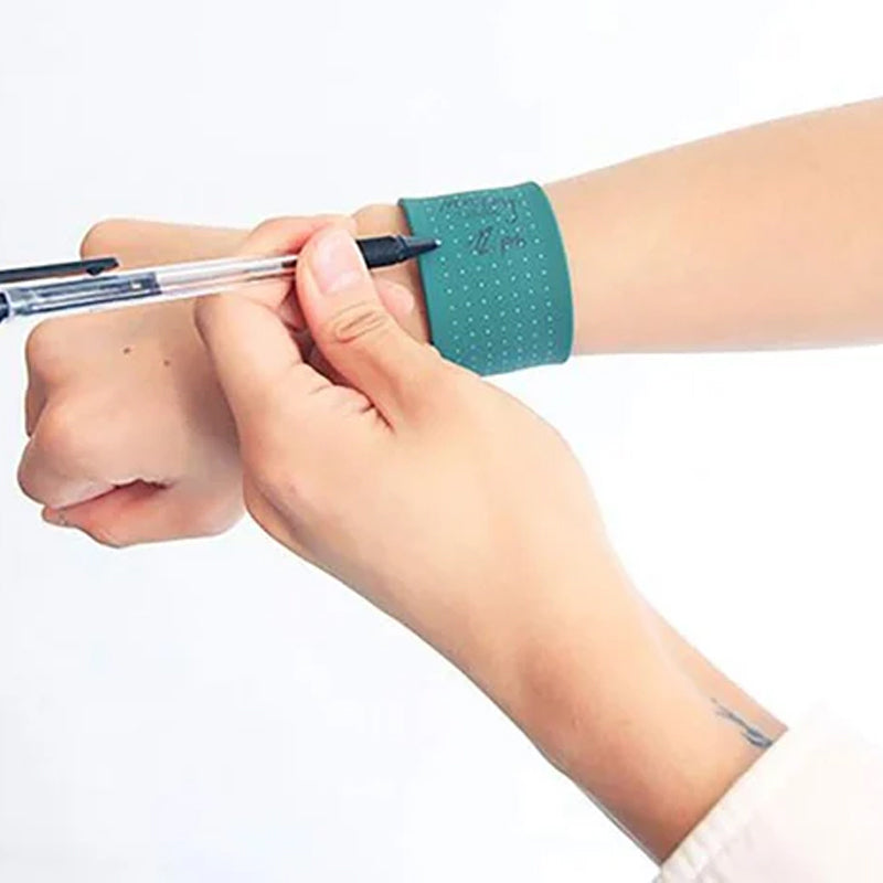 Bracelet mémo réutilisable en silicone