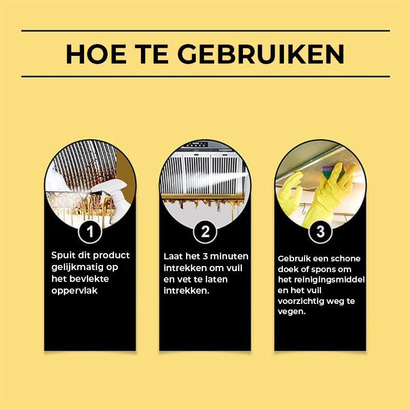 Multifunctionele keukenreiniger