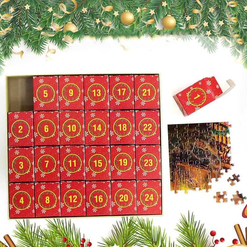Calendrier de l'Avent pour des énigmes de Noël
