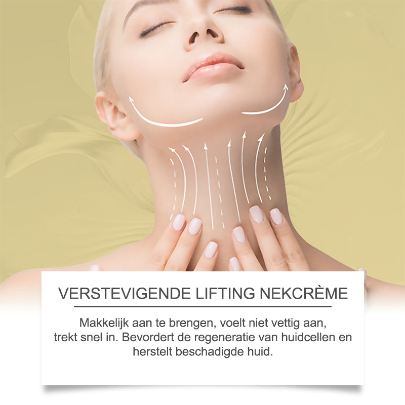 Verstevigende en liftende nekcrème voor gekreukelde huid