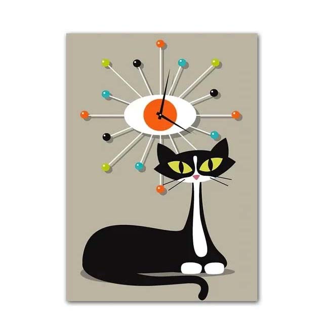Katten kunstafdruk decoratieschilderij