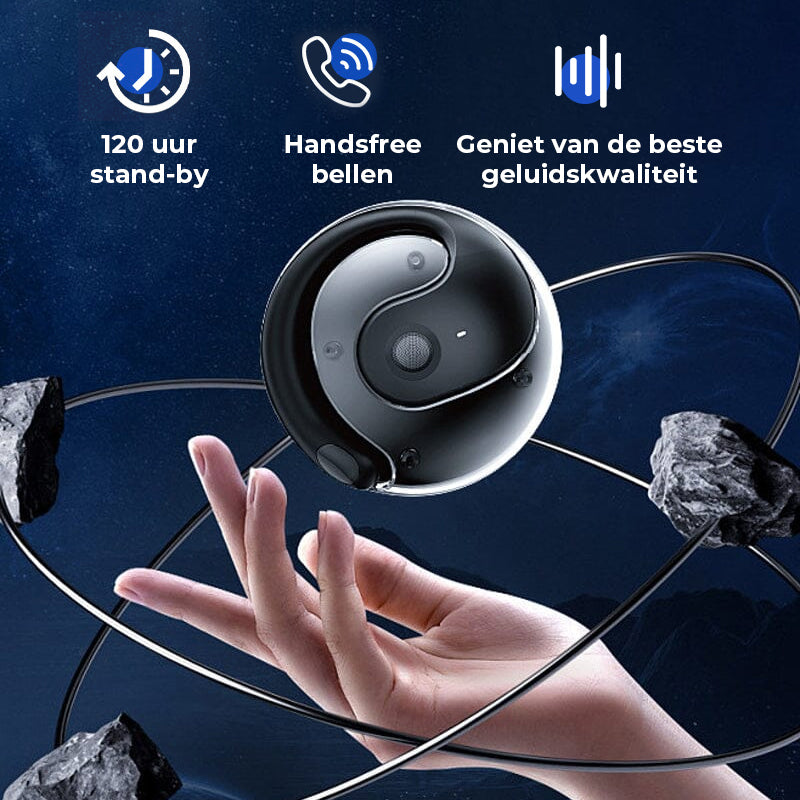 Mini Kokosnoot Bluetooth Headset - Draadloos & Lichtgewicht