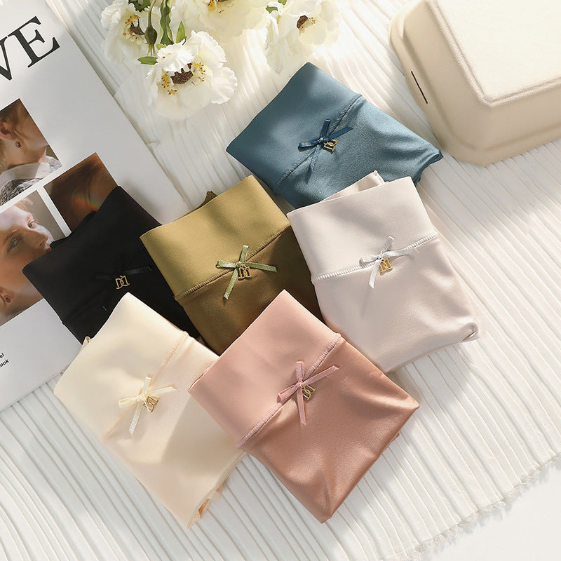 Culotte en satin de soie glacée antibactérienne de qualité supérieure absorbant l'humidité