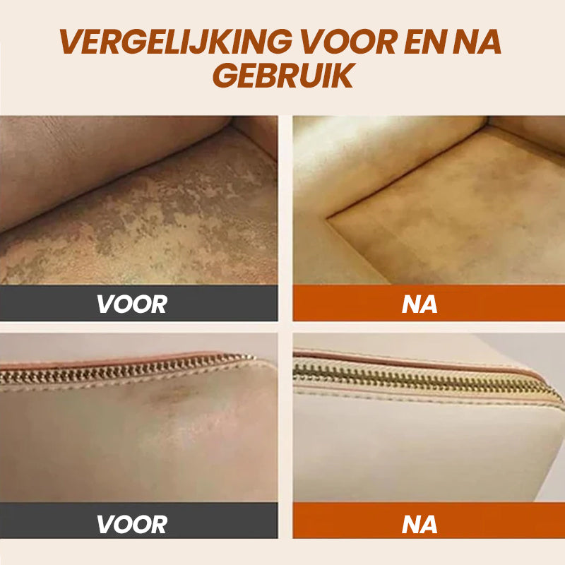 Meubelpoetsmiddel en borstel