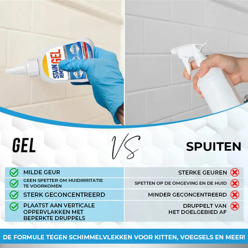 Schimmelvlekken Verwijderaar Gel Reiniger