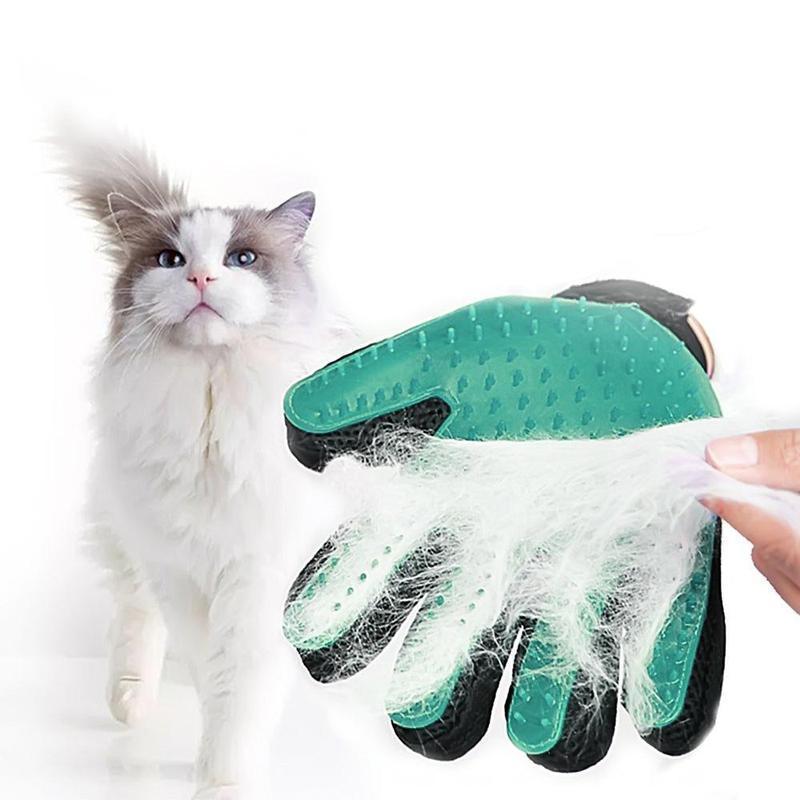 Hoogwaardige verzorgingshandschoen voor honden en katten