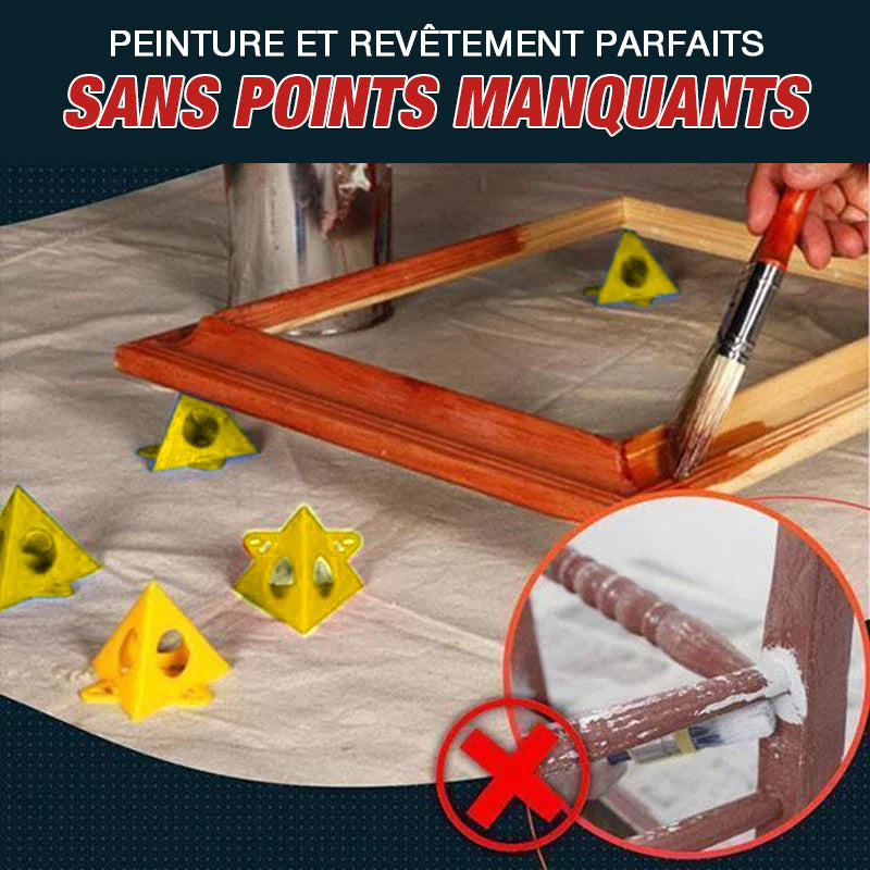 Support de pied triangulaire en plastique