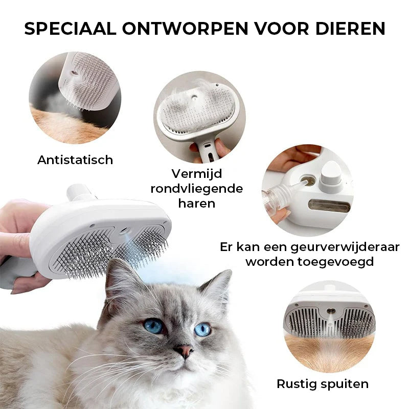 Spray kattenborstel