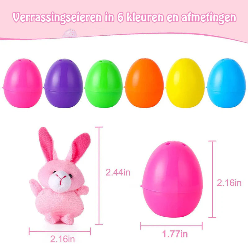 Eierschaal Pluche Speelgoedset