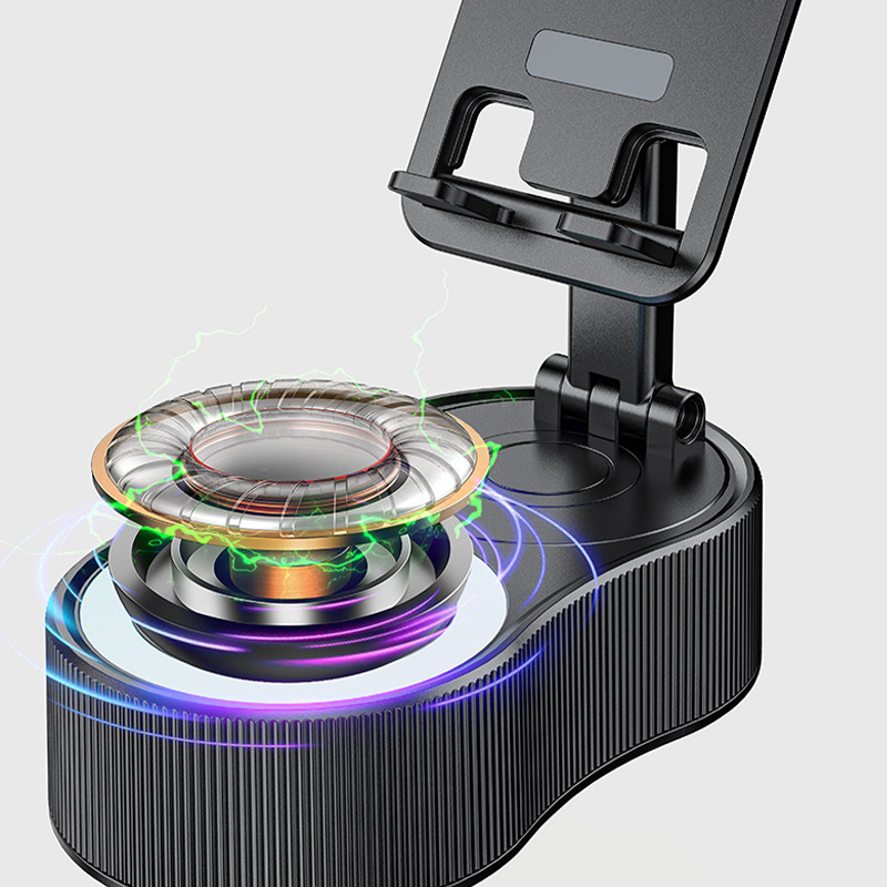 360° verstelbare telefoonstandaard met ingebouwde Bluetooth-luidspreker