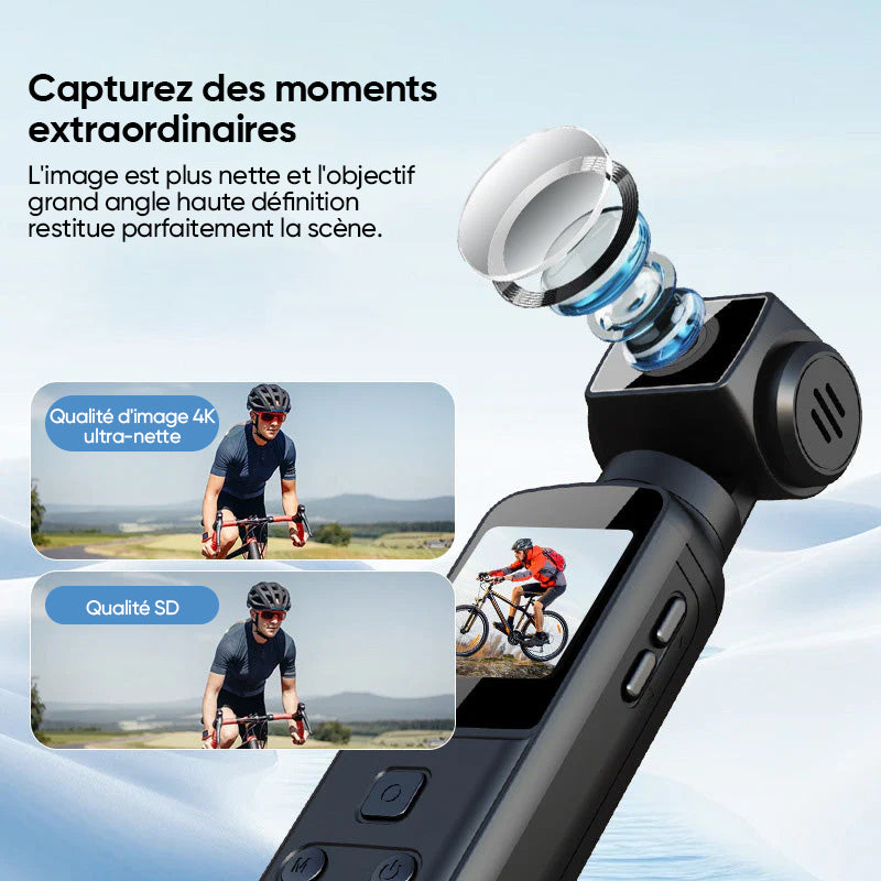 Caméra d'action de poche