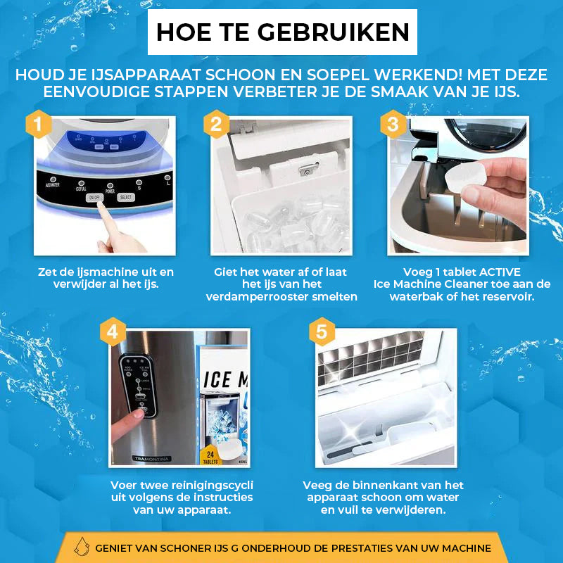 IJsmachine Reiniger Maker Ontkalker