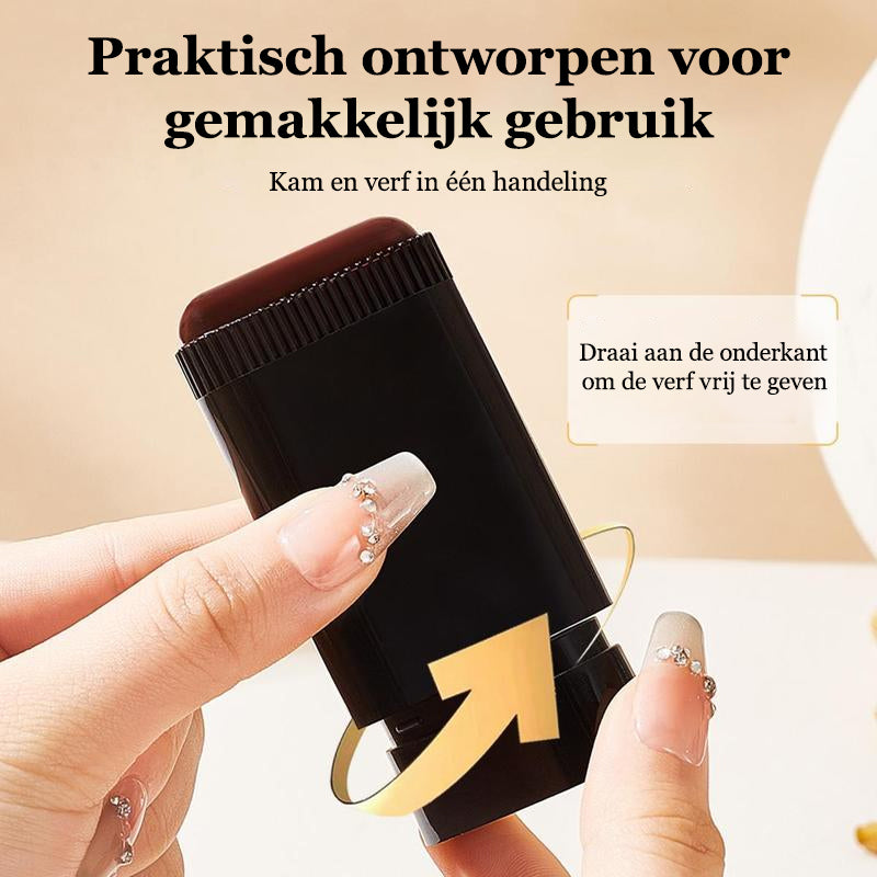 Wegwerp Haarkleurkam