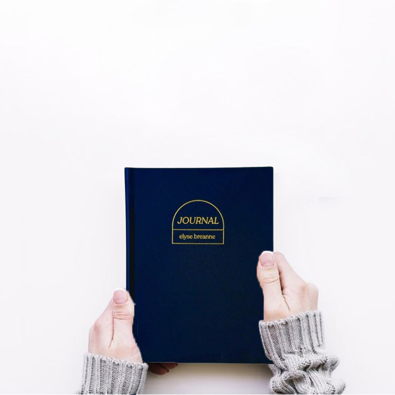 Journal à couverture rigide en tissu