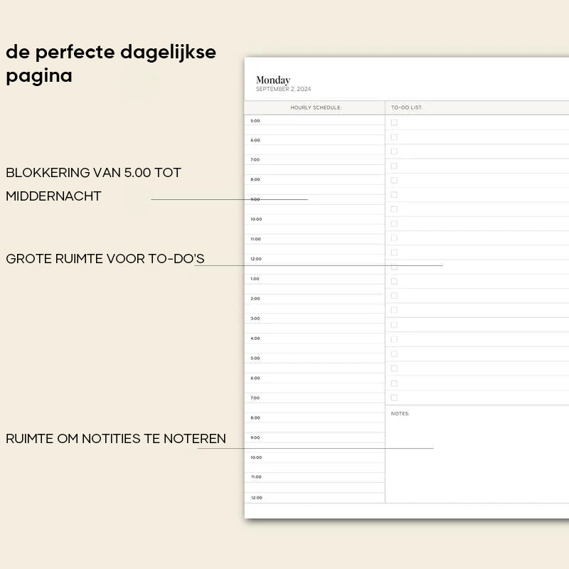24-25 dagelijkse planner