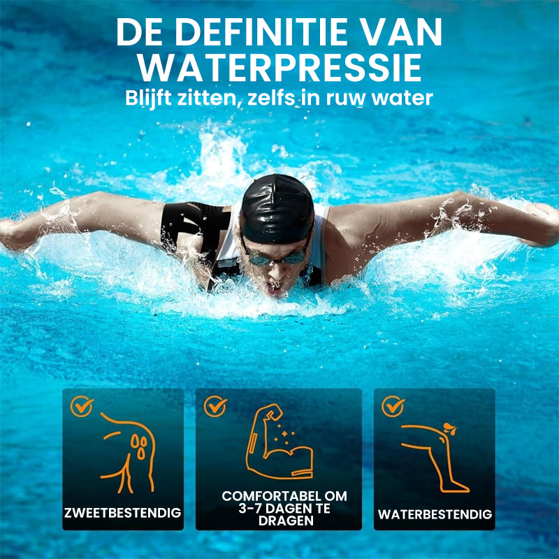 Kinesiologietape voor pijnverlichting in de schouder