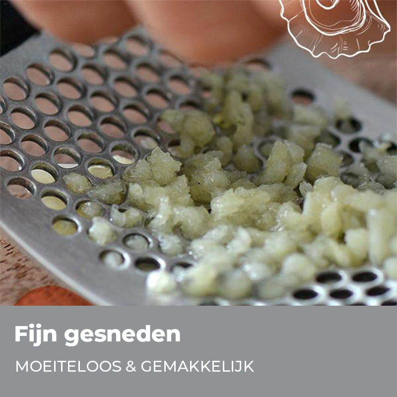 Premium Roestvrijstalen Knoflookpers, Knoflookpers Kookgereedschap