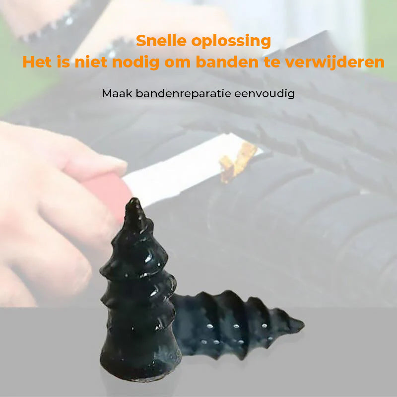 Bandenreparatie rubberen spijker