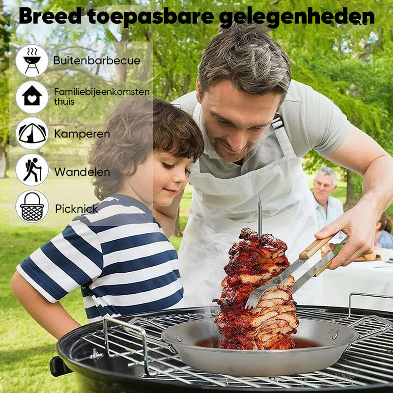 Roestvrijstalen verticale schroefgrill