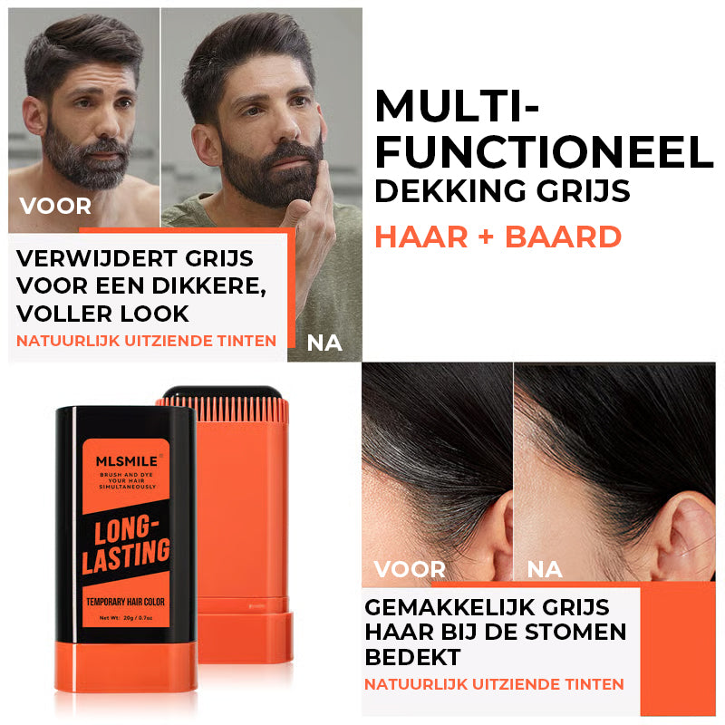 Haarverf met kam