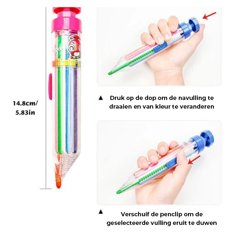 8 in 1 kleurpotloden