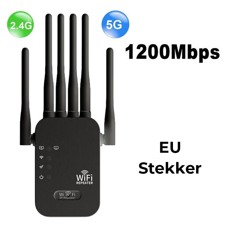 WiFi-versterker signaalbooster