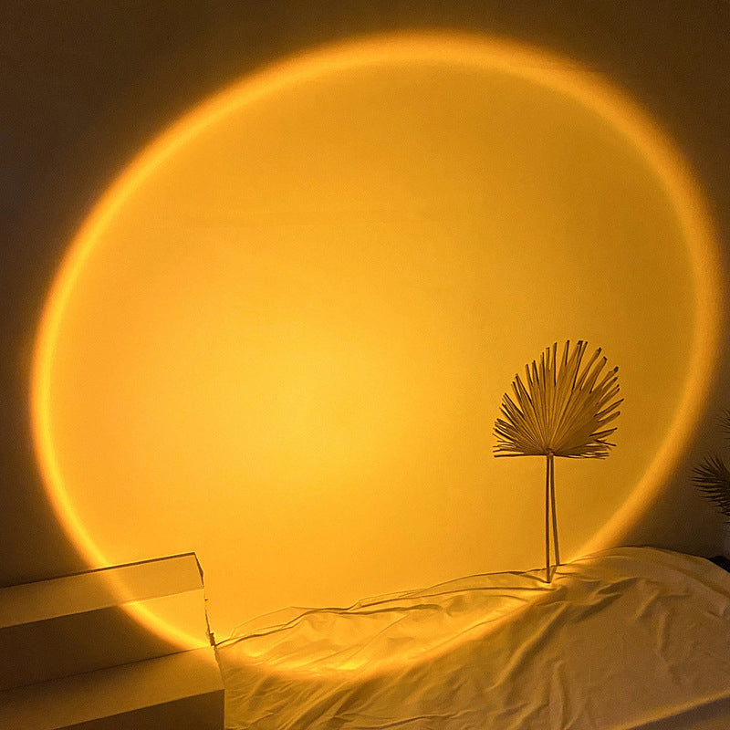 La lampe du coucher de soleil