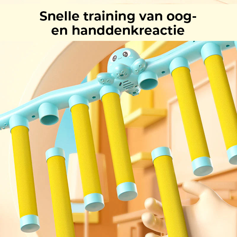 Reactie-uitdaging Octopus Stok Grijpspel