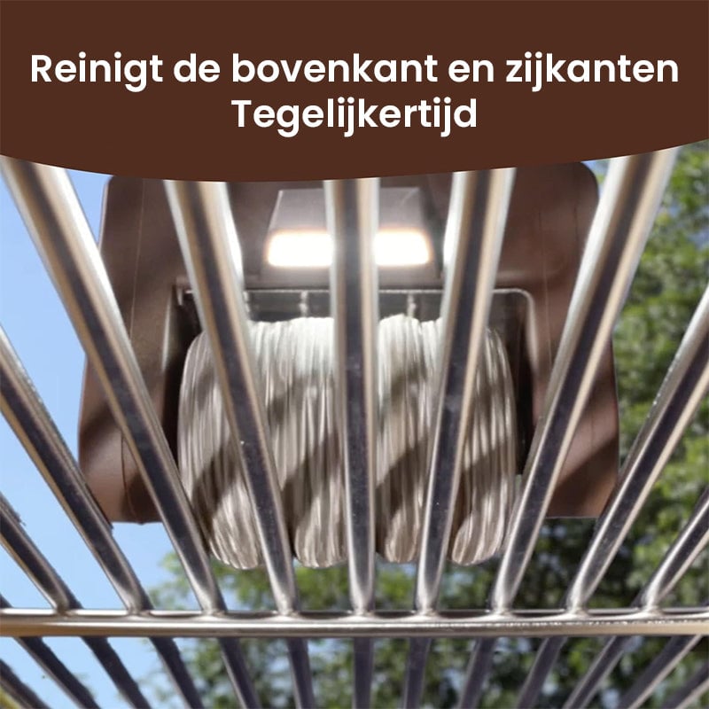 Elektrische grillreiniger zonder borstelharen